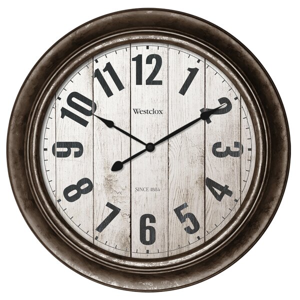 Westclox Antique 15.5" Wall Clock & Reviews Wayfair